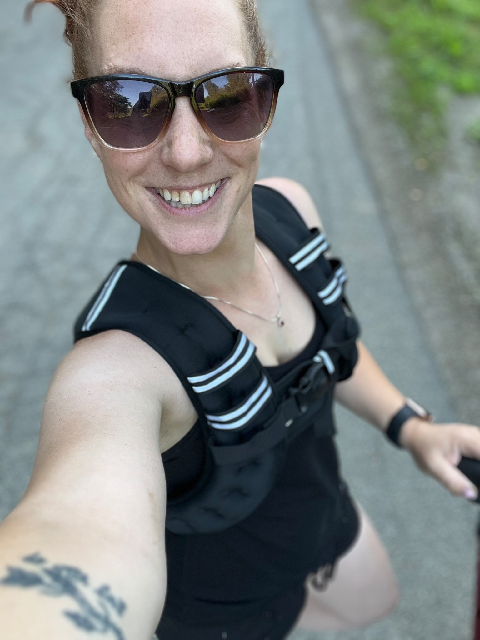 Love my weighted vest! It’s not too bulky  

#LTKSeasonal #LTKPetite #LTKActive