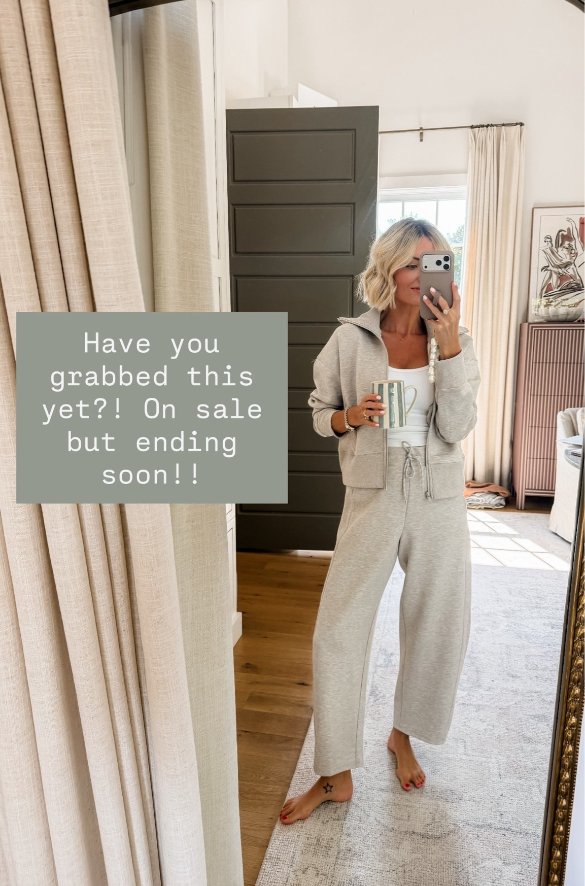 Can’t get over this find!! On major sale right now too but it is the comfiest set - I have been living in it since I got it! 

Loverly Grey, target sale, sale alert, lounge

#LTKootd #LTKSaleAlert #LTKSeasonal