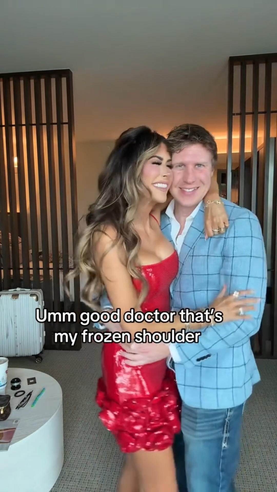 The way the good doctor just yanked my frozen shoulder and laughed… ❤️

Emily Ann Gemma, CMA Awards, red dress, Meshki dress, cocktail dress, special occasions 

#LTKSeasonal #LTKStyleTip