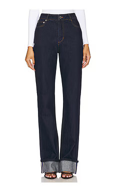 SER.O.YA Ashton High Rise Slim Flare Jean in Rinse from Revolve.com | Revolve Clothing (Global)