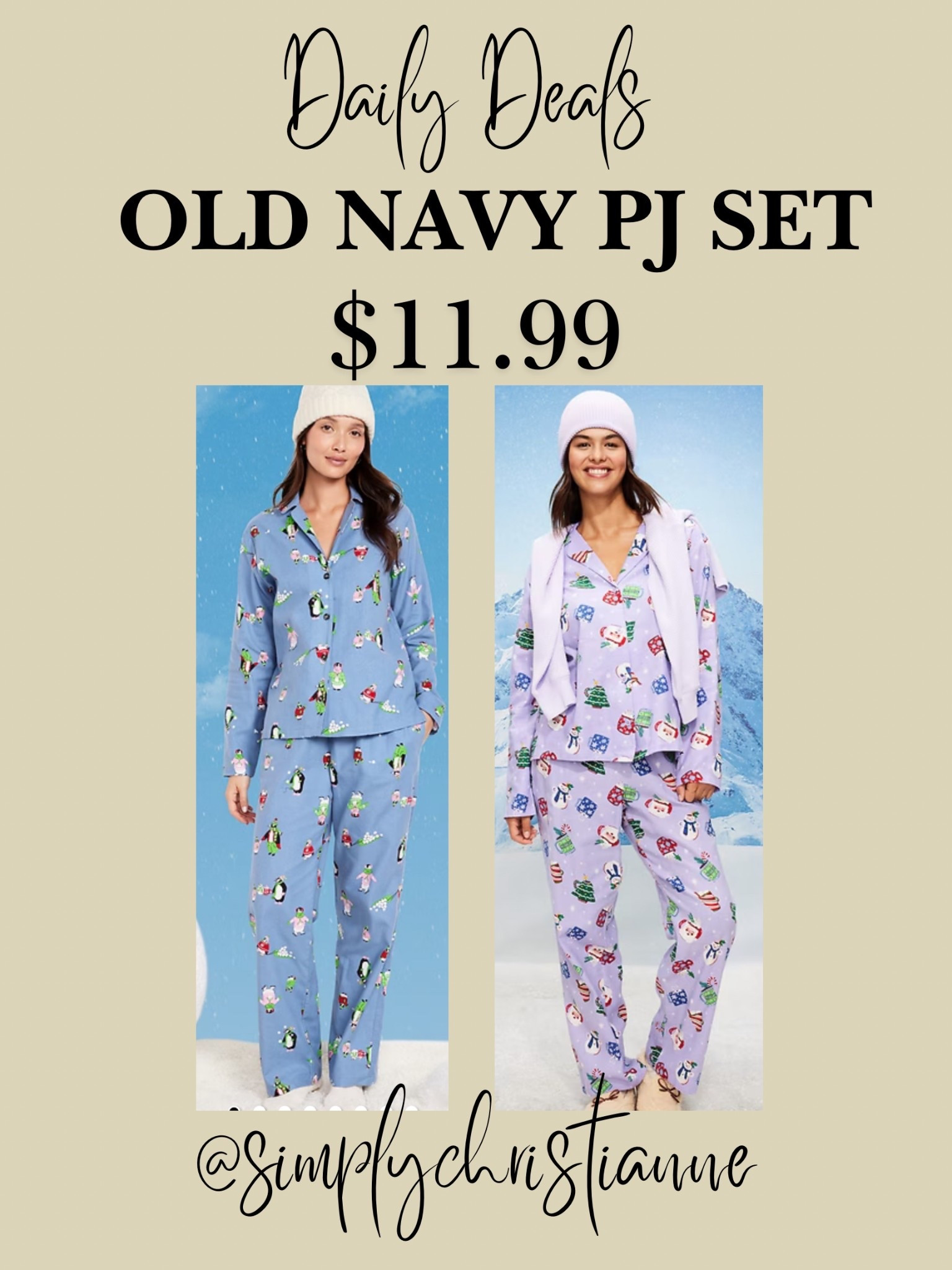 Holiday pajama set, gift idea

#LTKGiftGuide #LTKSaleAlert #LTKFindsUnder50