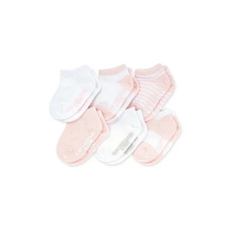 Burt s Bees Baby Girls Socks 6-Pack Multi Ankle | Walmart (US)