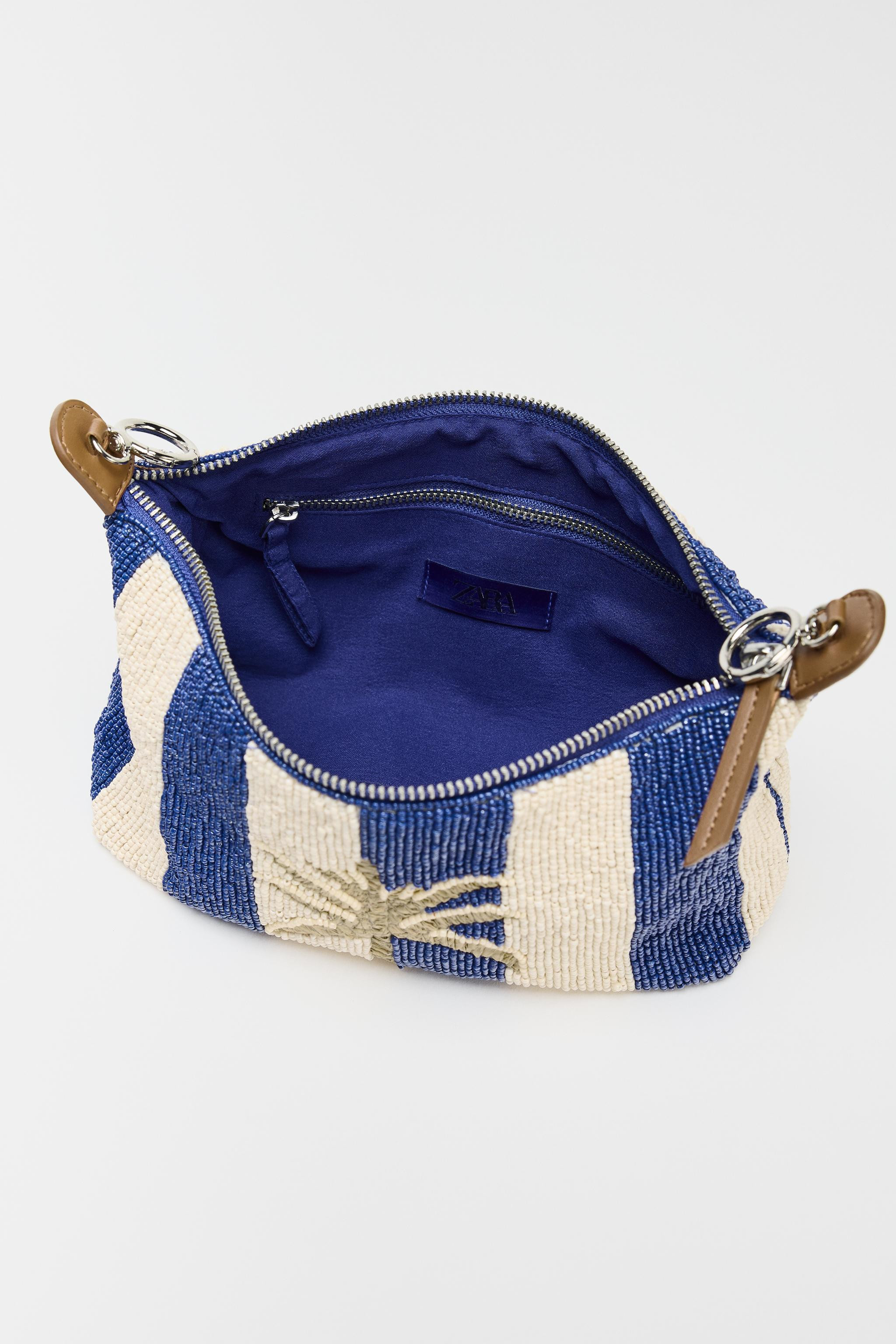 BEADED PALM TREE BAG | Zara UK