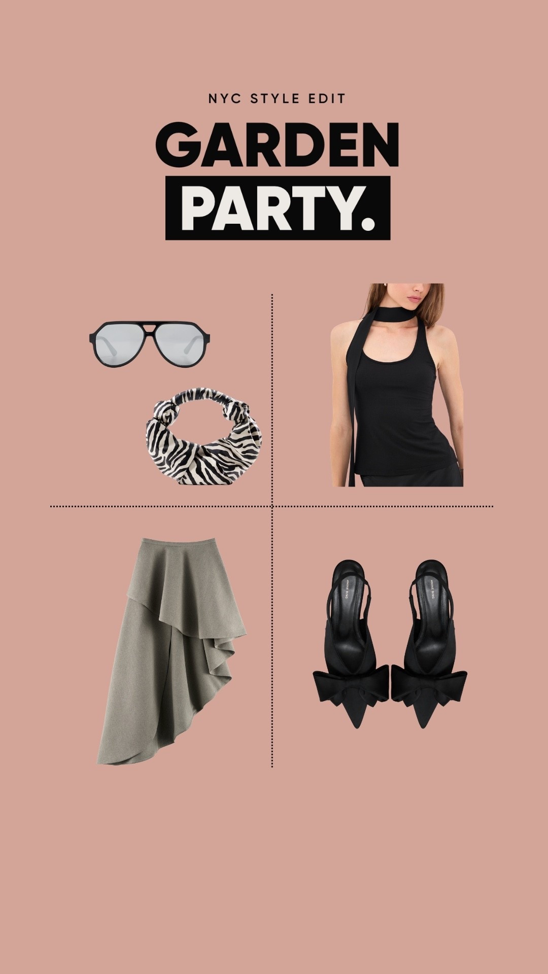 New York City dinner in the garden, featuring this high low skirt and black tank. Those bow heels though!

#LTKSeasonal #LTKootd #LTKOver40