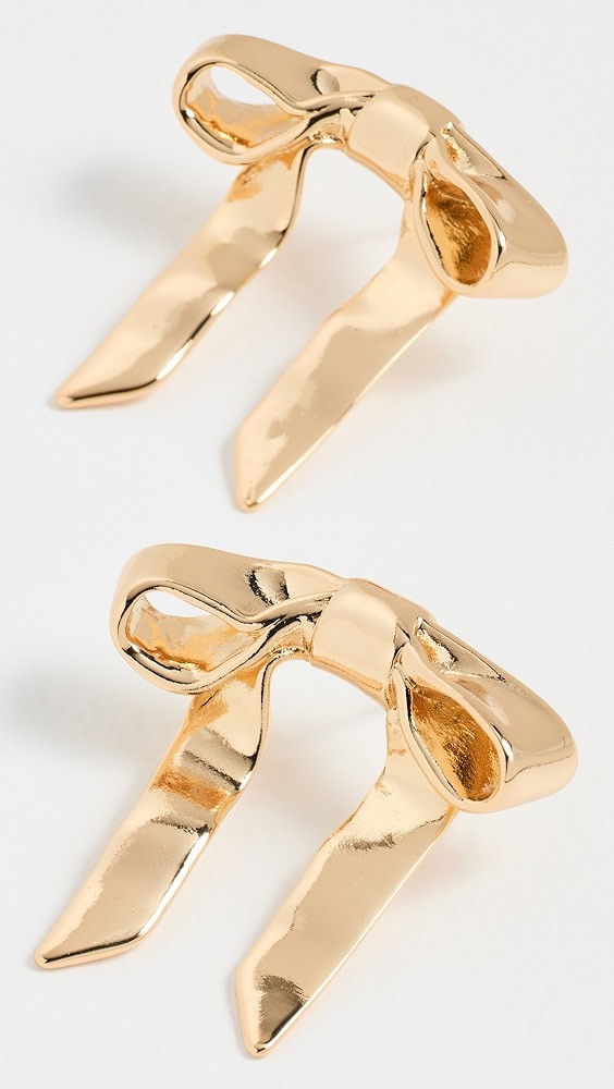 LELET NY Mary Jane Bow Earrings | Shopbop | Shopbop
