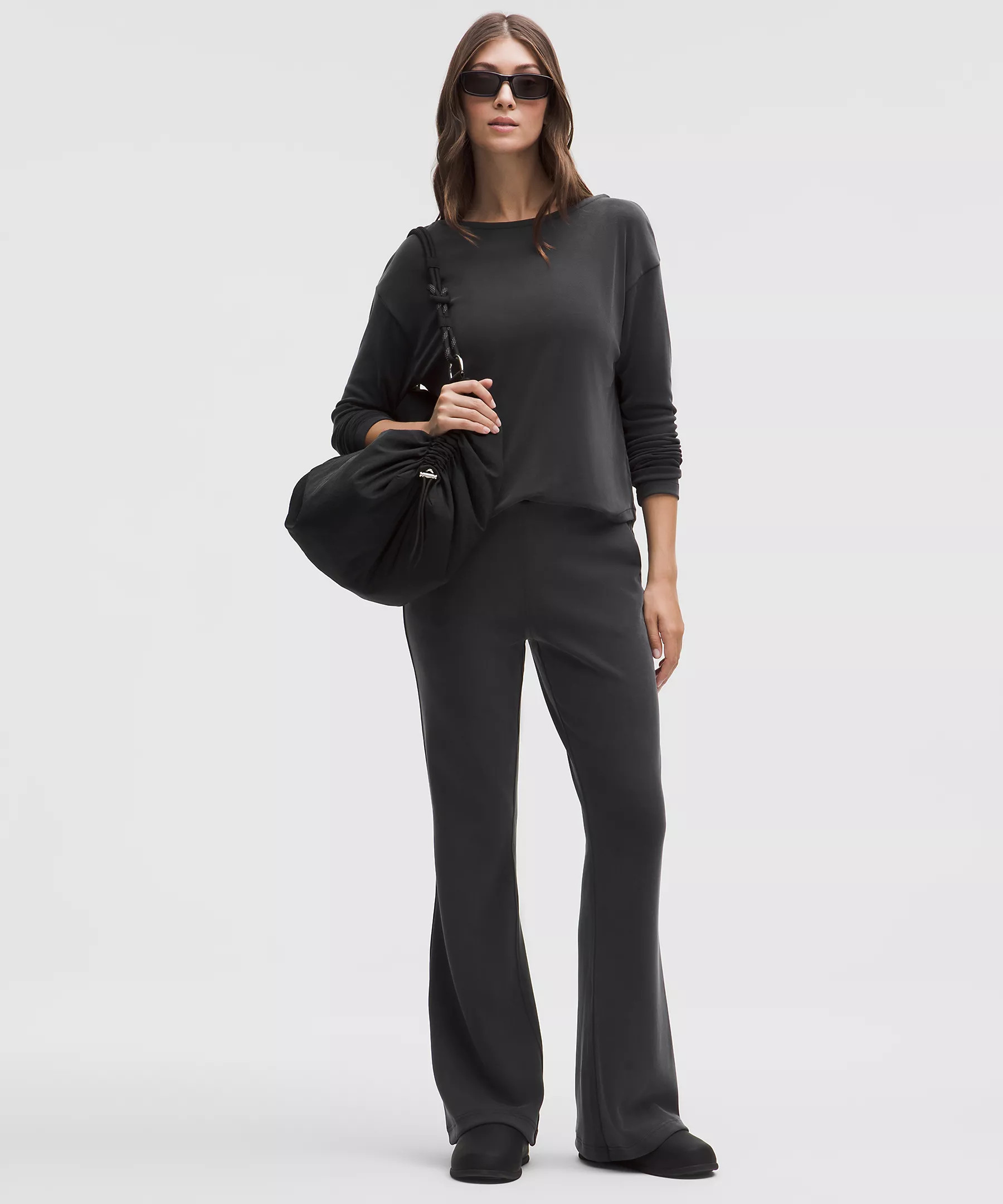 Drapey Softstreme Boatneck Long-Sleeve Shirt | Lululemon (US)