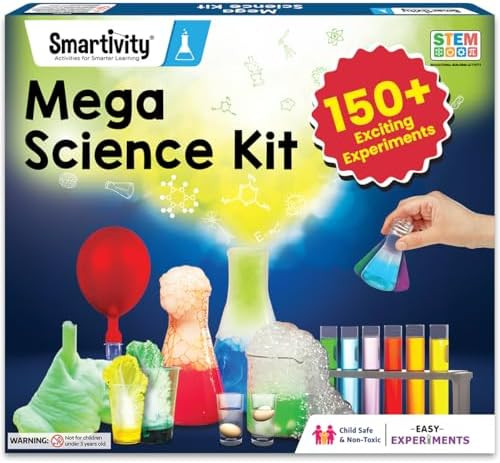 Smartivity Legendary Mega 150 Science Experiment Kit for Kids, Smart Birthday Gifts, Educational ... | Amazon (US)