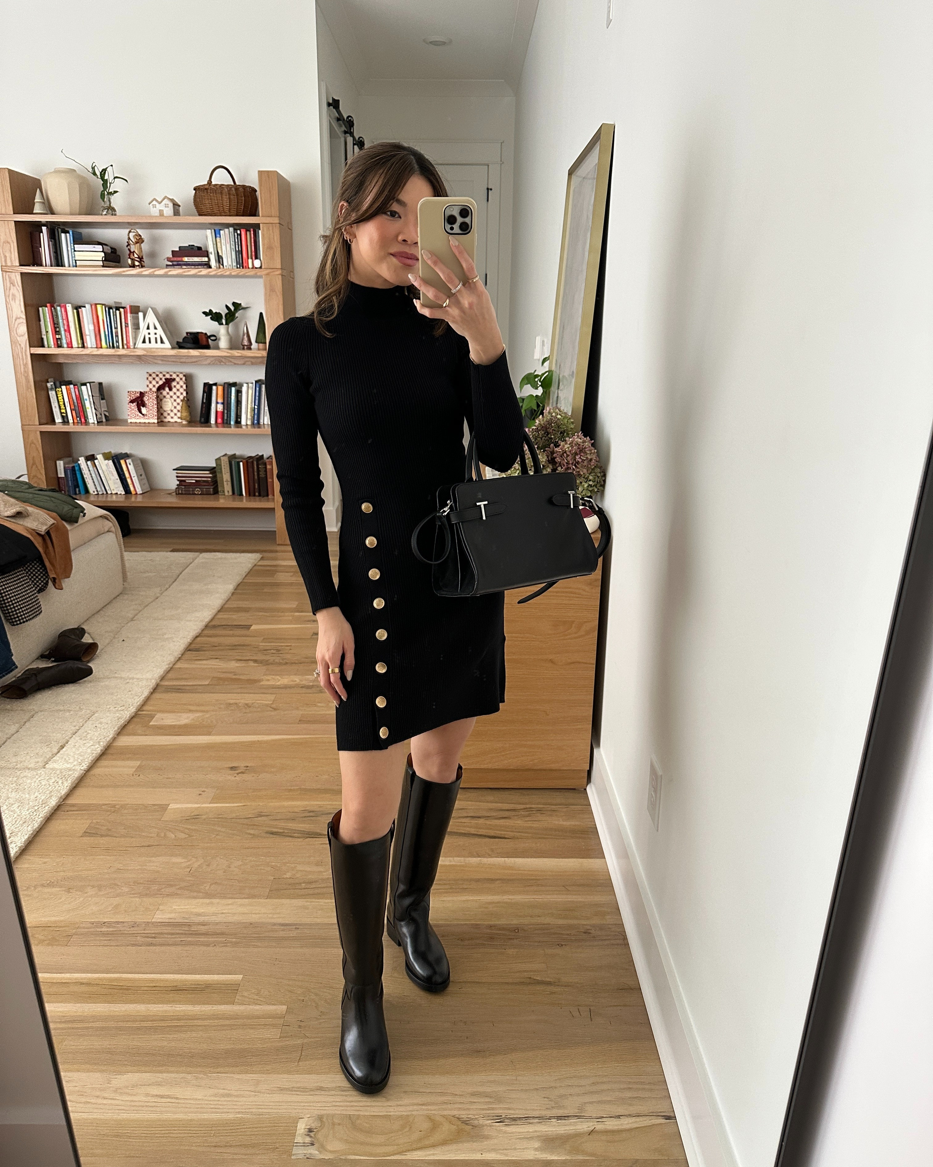 Dress size 2! 

petite fashion, get dressed with me, outfit inspiration, ootd, nashville outfit, Nashville influencer, petite style, vacation style, casual outfits, mom style, petite dress, winter dress, winter outfit, winter outfit inpso, winter outfit idea, black dress, sezane, sezane dress, knit dress, tall boots, black boots, winter style, black purse, everyday bag, everyday purse 

 

#LTKHoliday #LTKSeasonal #LTKPetite