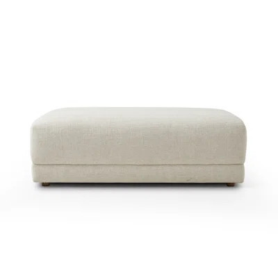 TOLAND OTTOMAN-PALMA CREAM | Perigold
