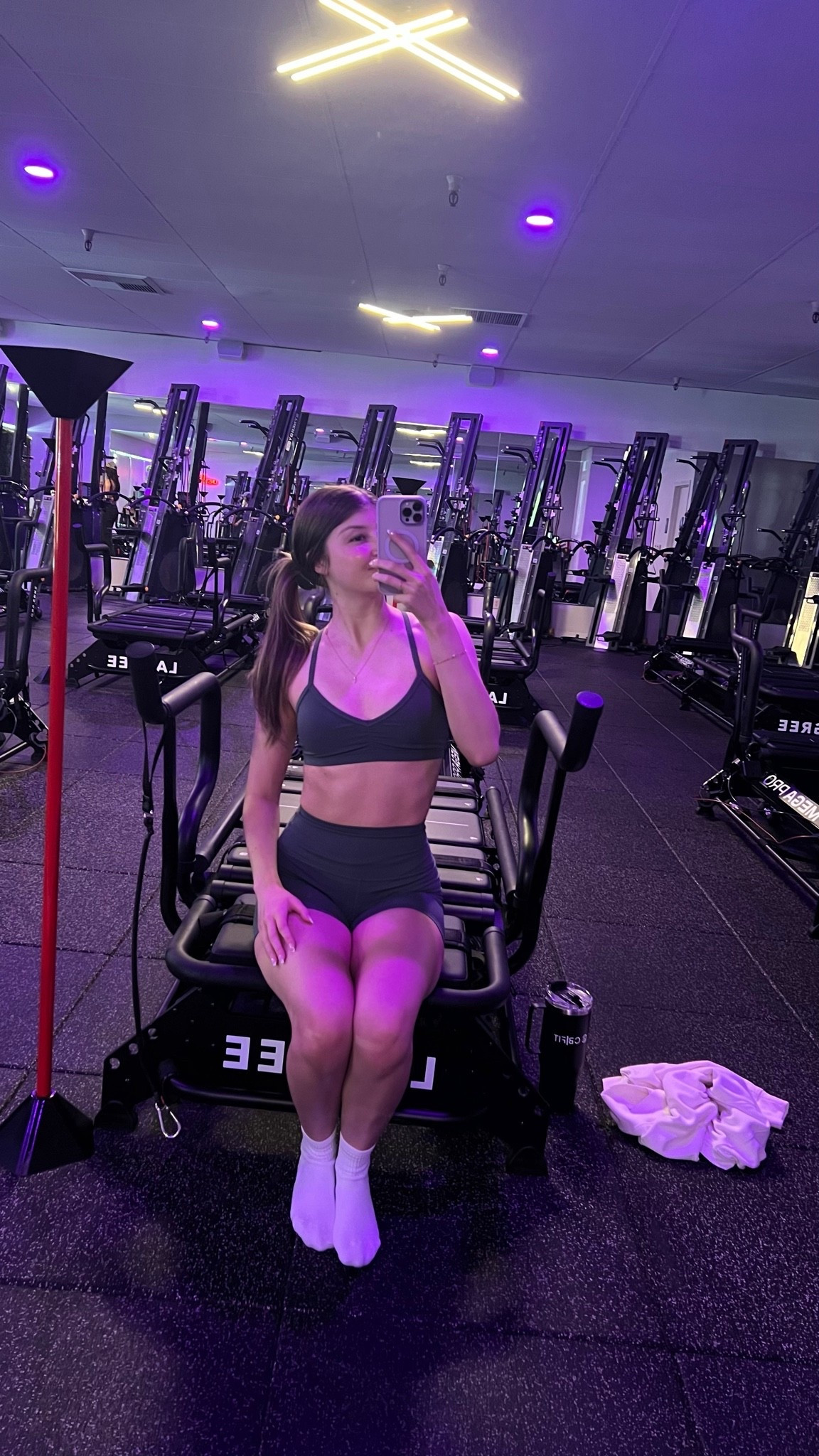 Today’s lagree outfit!! 
My sizing info:
Sports bra: XS
Shorts: XS 

#CRZYoga #CRZ #AmazonWorkoutOutfit #PilatesOutfit #LagreeOutfit #MatchingSet #GreenWorkoutfit

#LTKSeasonal #LTKootd #LTKActive
