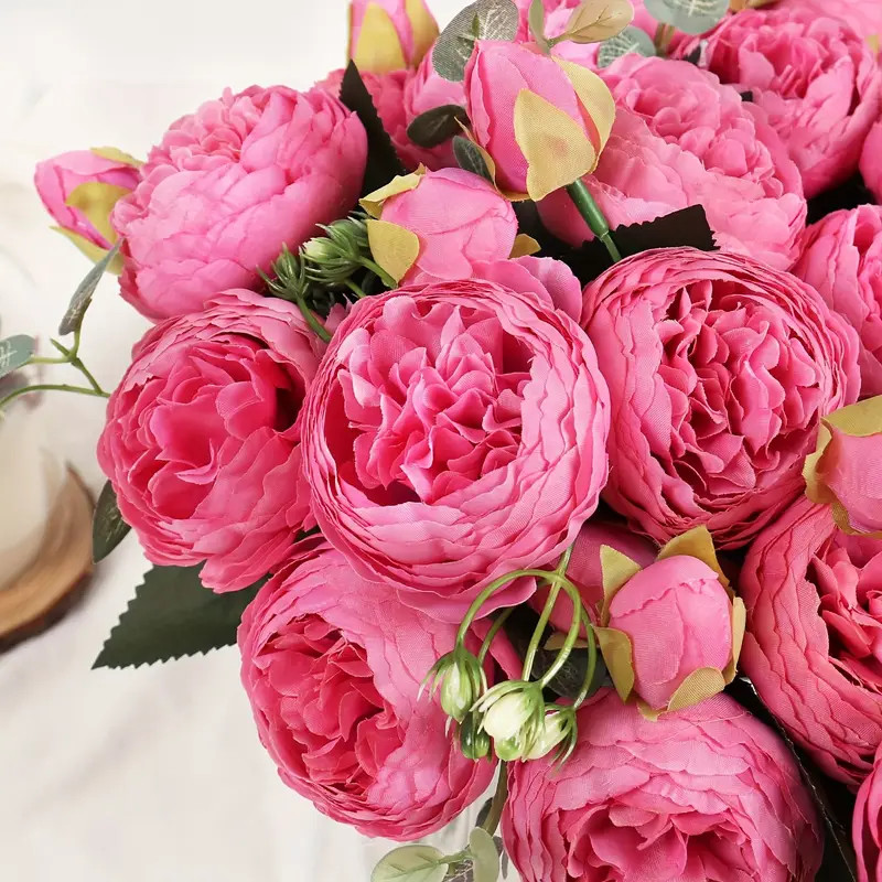 Artificial Peonies Flowers Peonies Artificial   Peonies - Temu | Temu Affiliate Program