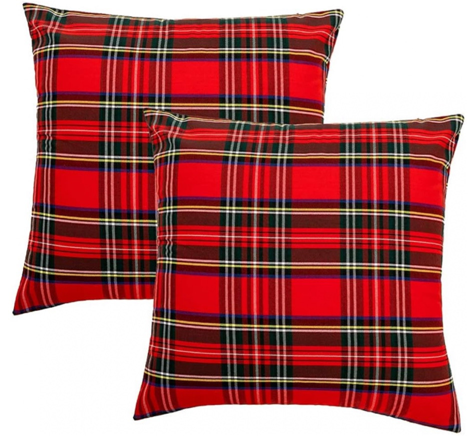 Tartan plaid pillow covers 
Christmas decor
Holiday decor


#LTKfindsunder50 #LTKHoliday #LTKhome