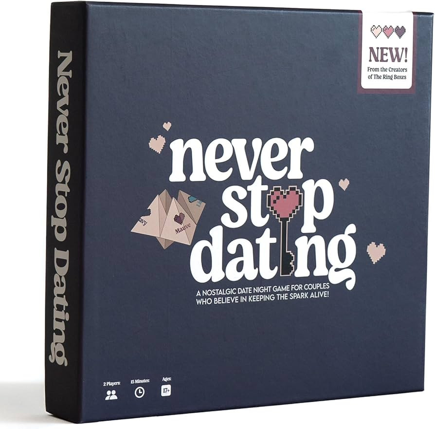 Never Stop Dating - The Ultimate Romantic Date Night Activity Game for Couples - Awesome Gift for... | Amazon (US)