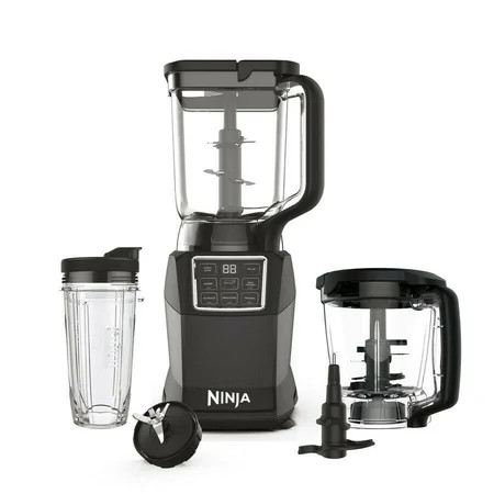 Ninja Kitchen System with Auto IQ Boost and 7-Speed Blender: Food Processor, 72 oz Capacity, Stainless Steel Blades | Walmart (US)