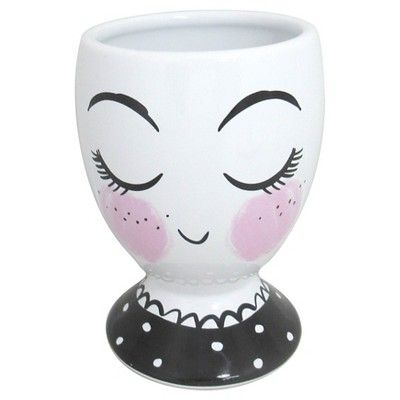Ceramic Cup Pencil Holder Trinket Dish, Girl - Threshold™ | Target