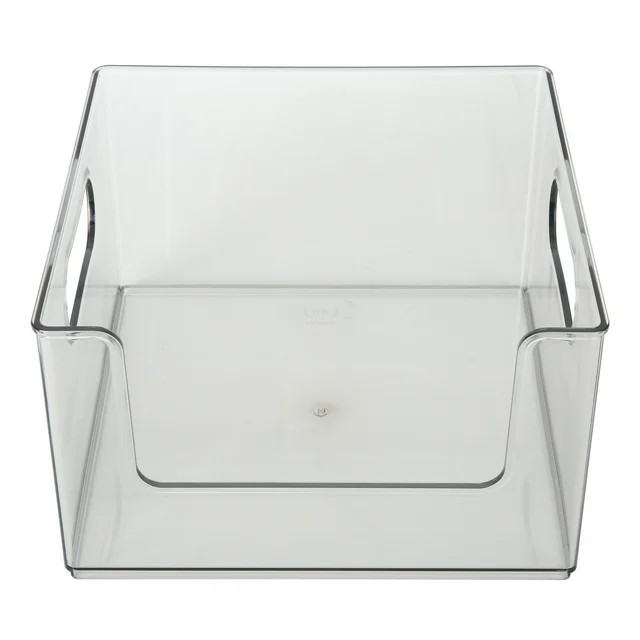 The Home Edit Open Front Clear Stackable Storage Bin | Walmart (US)
