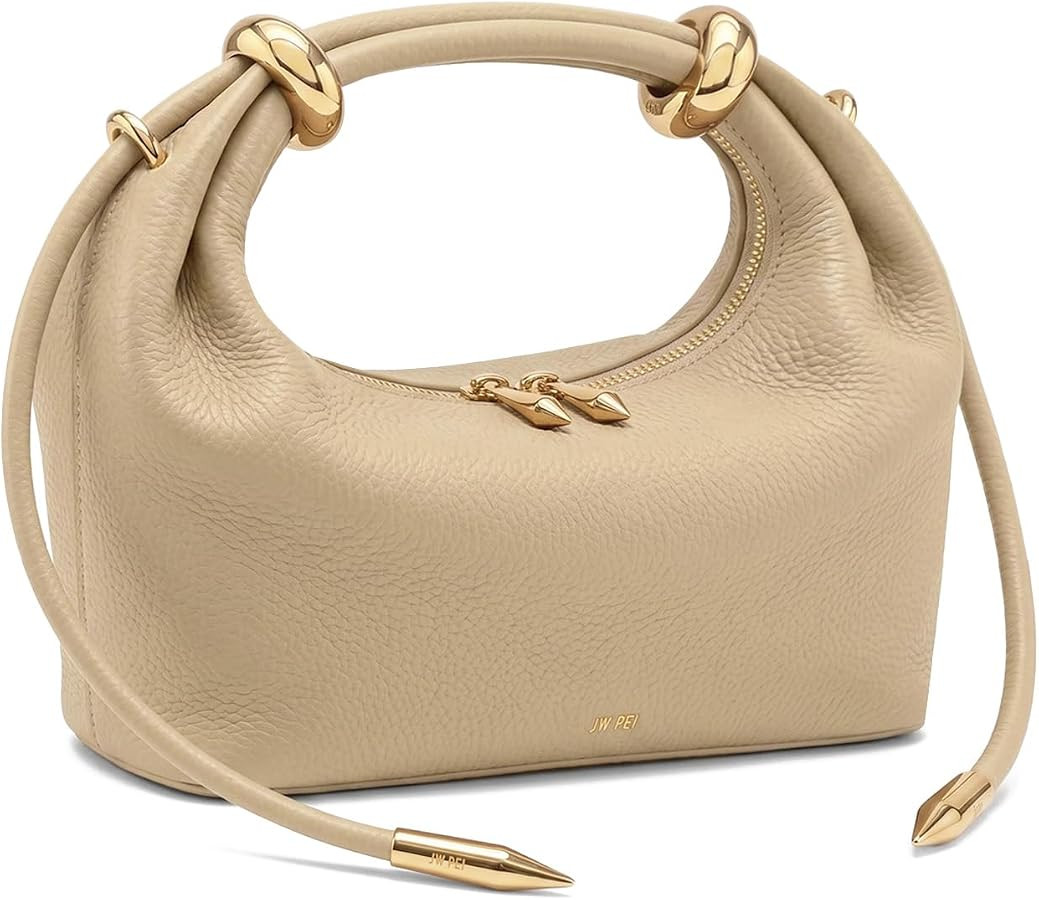 JW PEI Women's Ellie Metal Ring Embellished Top Handle Bag | Amazon (US)