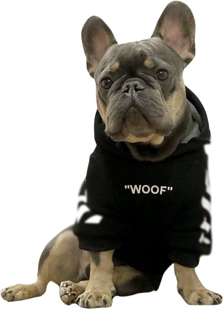 ChoChoCho Stylish Dog Hoodie Dog Clothes Streetwear Cotton Sweatshirt Fashion Outfit for Dogs Cat... | Amazon (US)