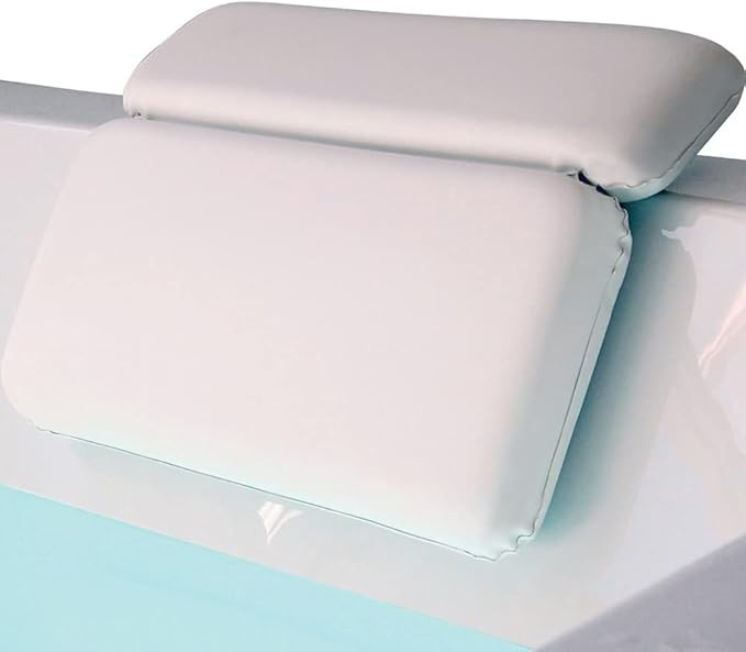 Gorilla Grip Comfort Slip Resistant Large Thick Soft Waterproof Relaxing Spa Bath Pillow, Fits Cu... | Amazon (US)