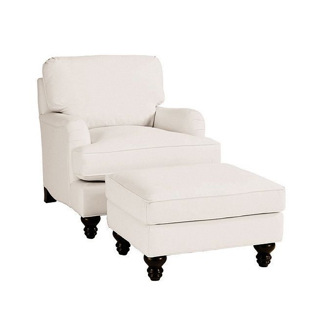 Eton Club Chair & Ottoman | Ballard Designs | Ballard Designs, Inc.