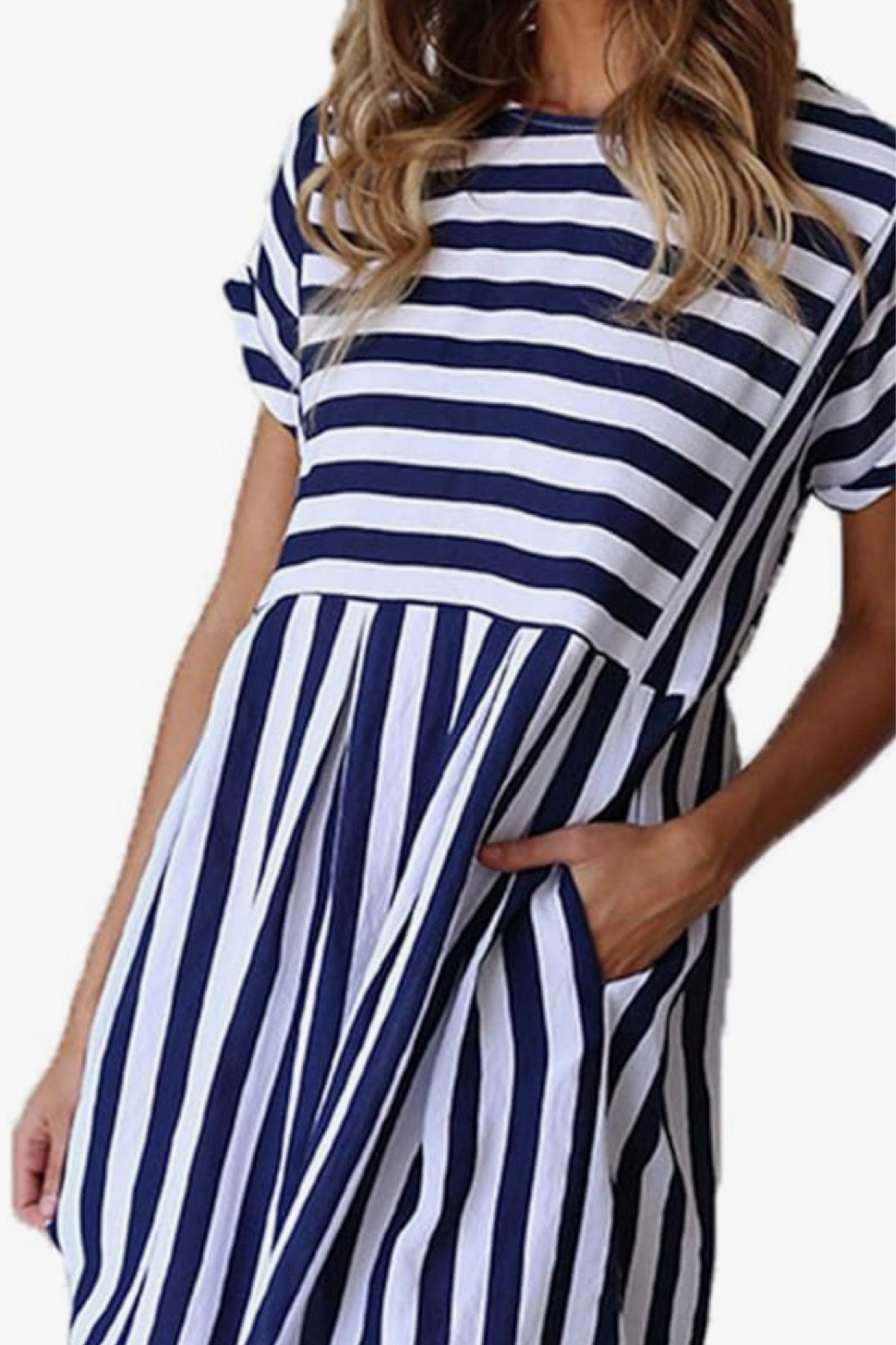 Naggoo Womens Summer Striped Short Sleeve T-Shirt Dresses Casual Swing Aline Dresses with Pocket

#LTKHome #LTKGiftGuide #LTKMidsize