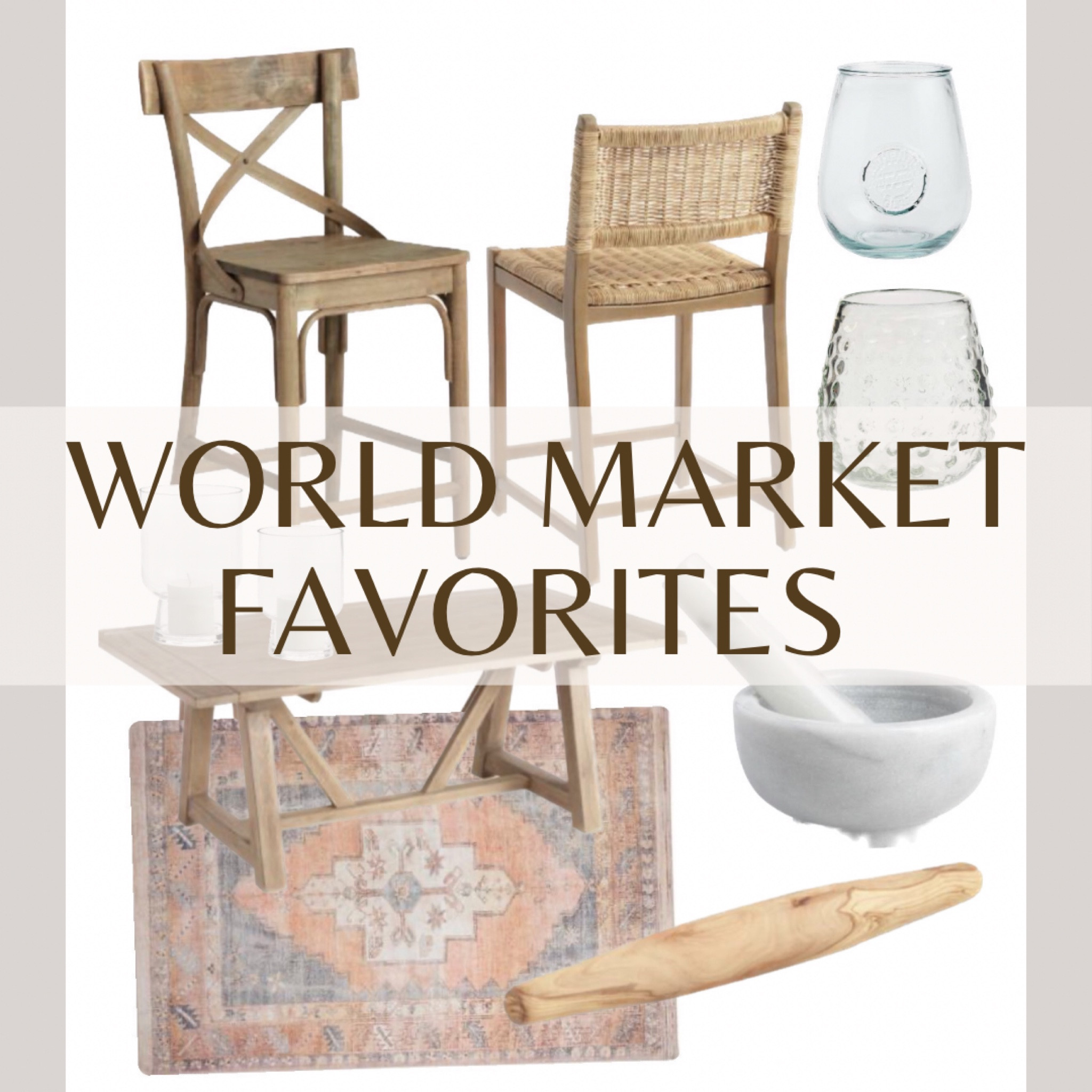 Coupon code alert at World Market! World Market has the best rugs, furniture, decor and kitchen items at the best prices. It’s my go-to place to find a good gift. Right now members get 15% off EVERYTHING when you choose to pick up in store with code Store15. Get 20% off regular priced items now with code my20.

#LTKGiftGuide #LTKsalealert #LTKhome
