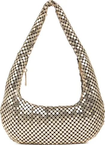 URBAN EXPRESSIONS HANDBAGS Chain Mesh Baguette Shoulder Bag | Nordstromrack | Nordstrom Rack