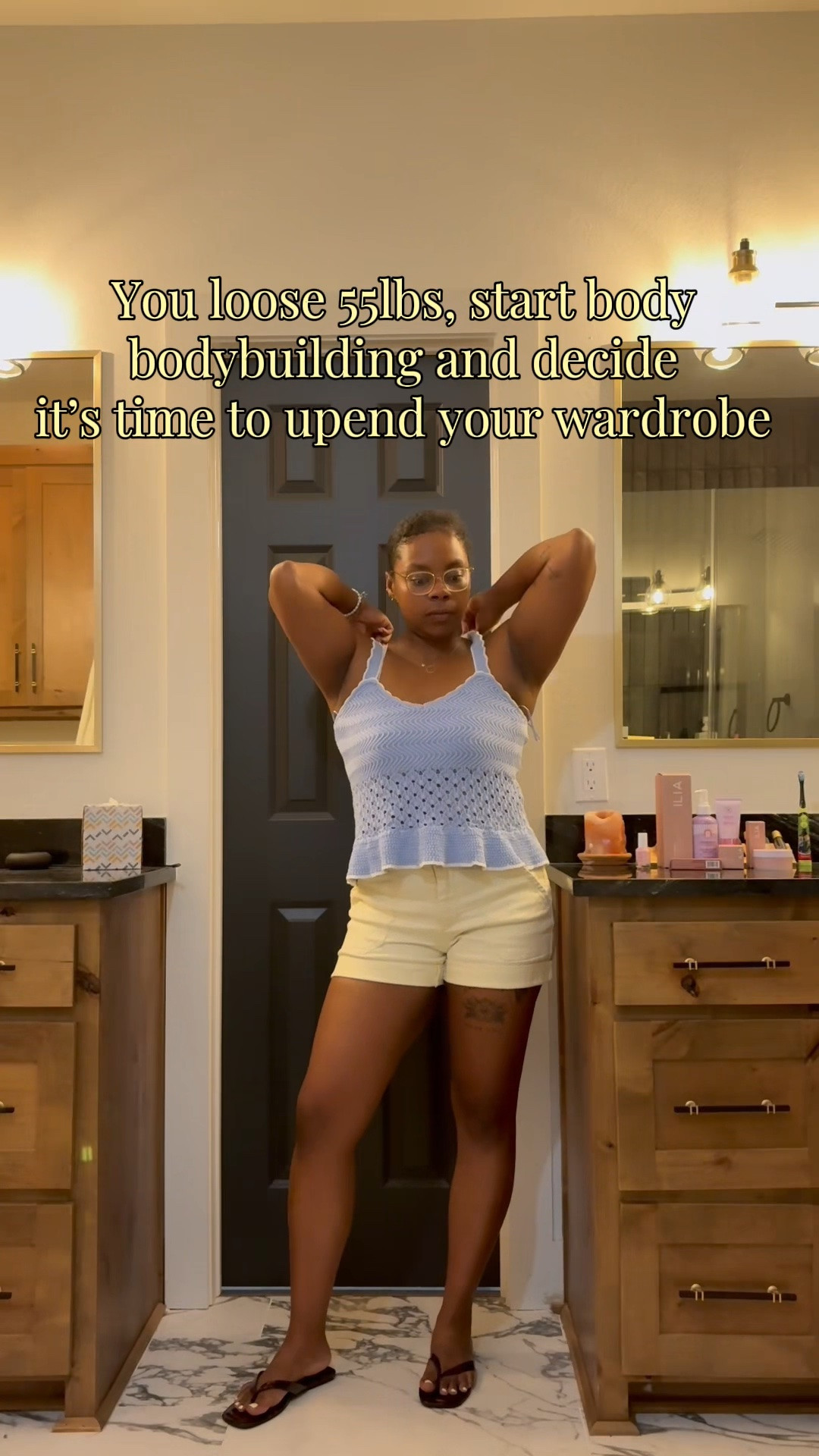 You loose 55lbs, become a bodybuilder & begin building a new version of yourself through you never knew lived inside you!

#LTKfitnessgoals #LTKgrwm #LTKootd