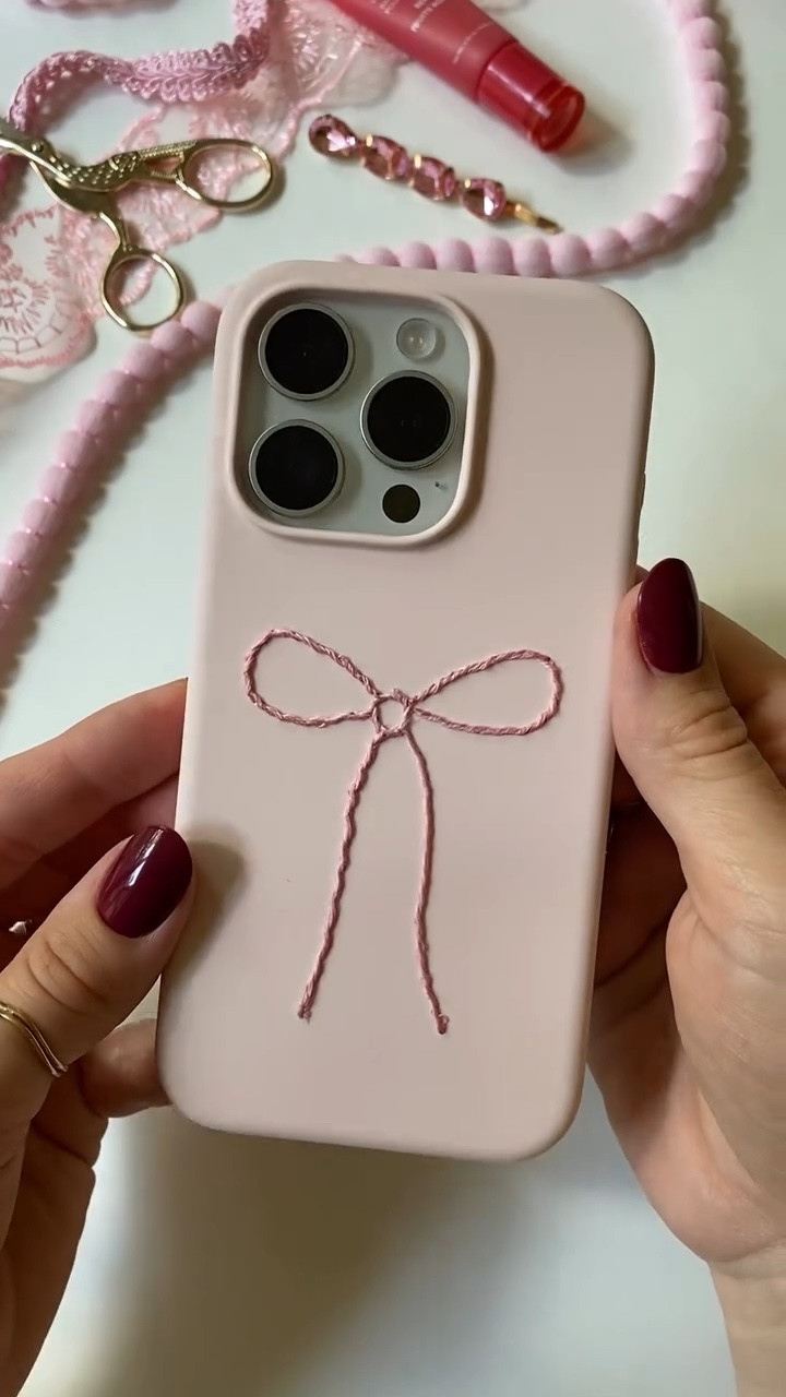 Embroidered a phone case because why not?! 

#LTKStyleTip #LTKSeasonal #LTKGiftGuide
