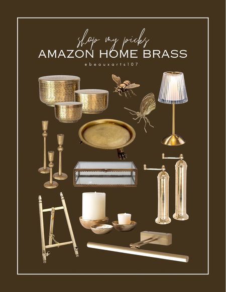 Shop these beautiful Amazon brass finds

#LTKfindsunder100 #LTKhome #LTKsalealert