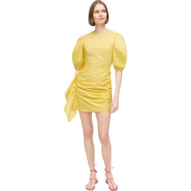 RHODE | Women's Pia Dress, Super Lemon (Yellow, Size X-Small) | Maisonette | Maisonette