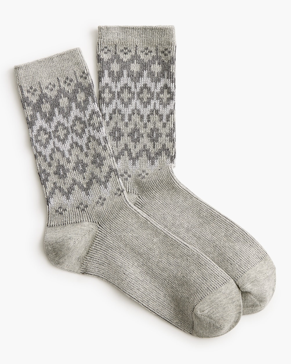 Fair Isle trouser socks | J.Crew Factory