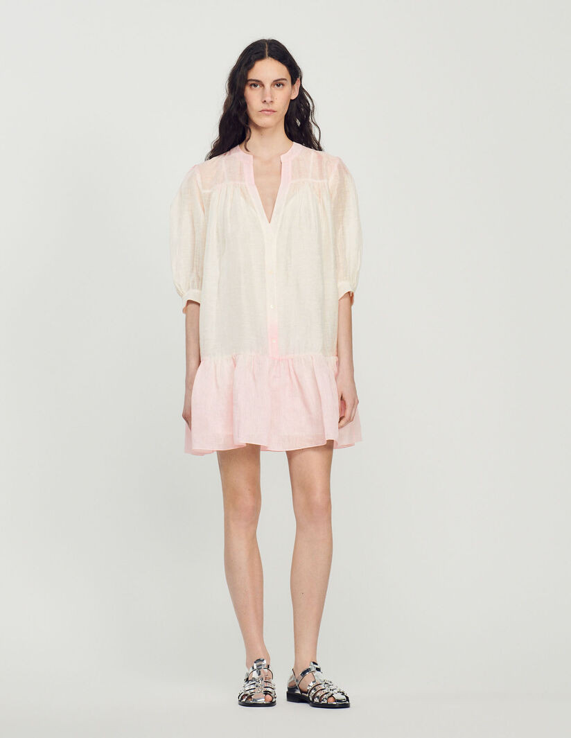 Tie&dye dress | Sandro-Paris US