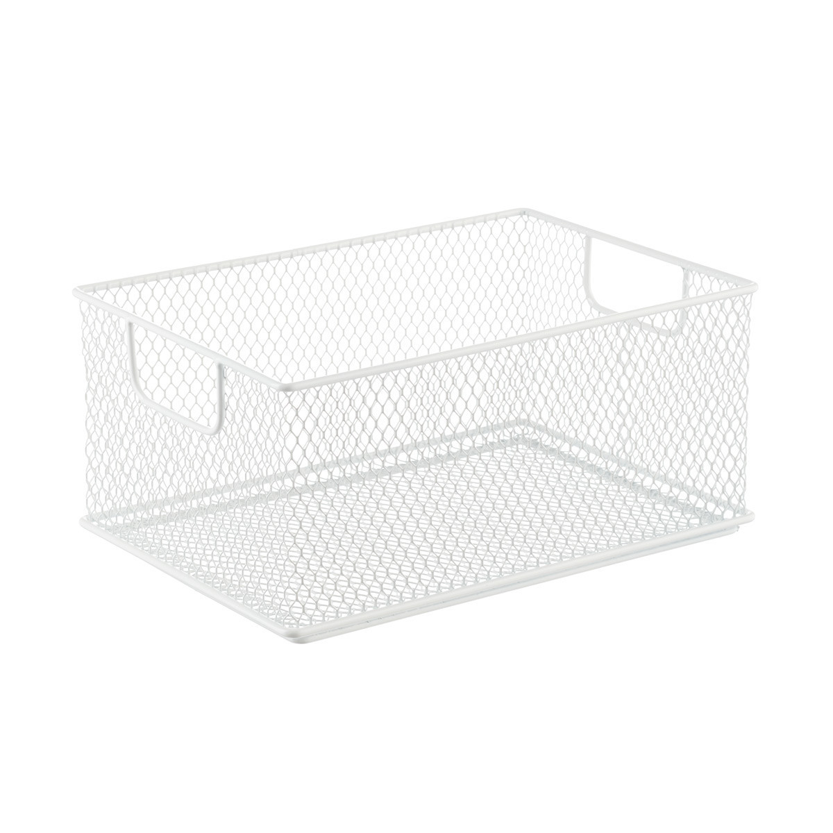 Omaha Steel Mesh Stackable Bins | The Container Store
