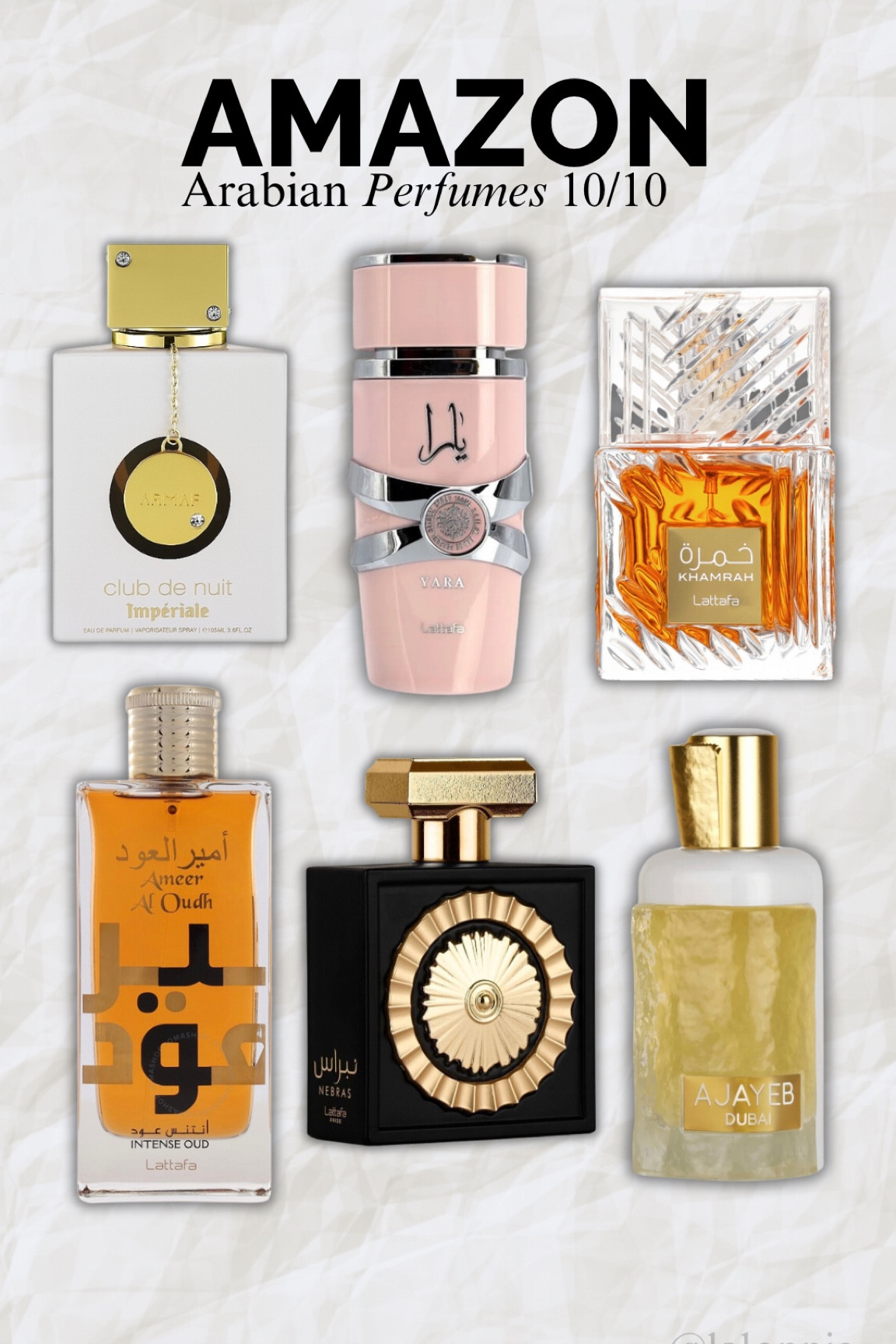 Some of the best Arabian perfumes at an affordable price



#LTKGiftGuide #LTKBeauty