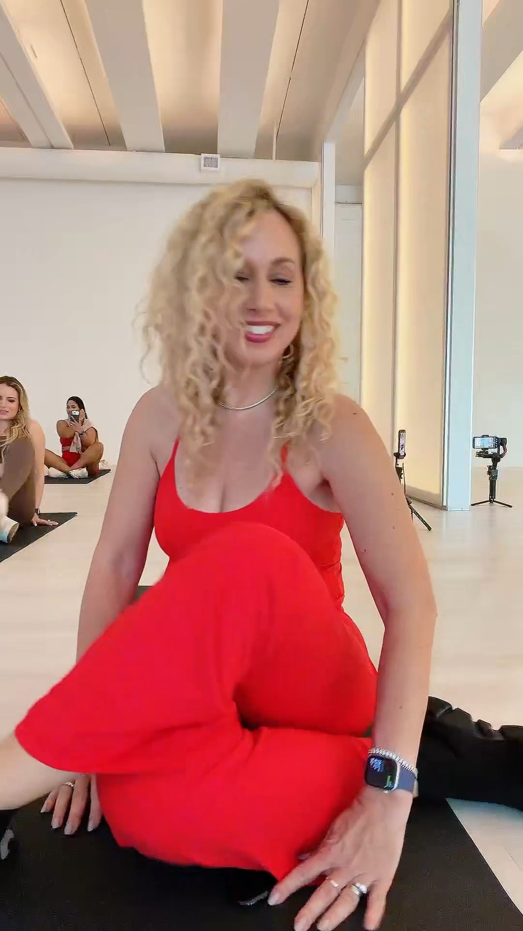 This red active wear set is a steal! It’s so soft! Perfect for Pilates, walking and your daily workouts. The apple watch is also a great addition when you’re trying to be healthier!

#LTKOver40 #LTKfitnessgoals #LTKActive