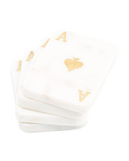 4pk Ace Of Spades Coasters | Kitchen & Dining Room | Marshalls | Marshalls