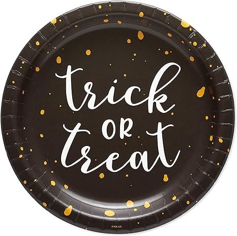 American Greetings Halloween Party Supplies, Trick-or-Treat Paper Dinner Plates (36-Count) | Amazon (US)