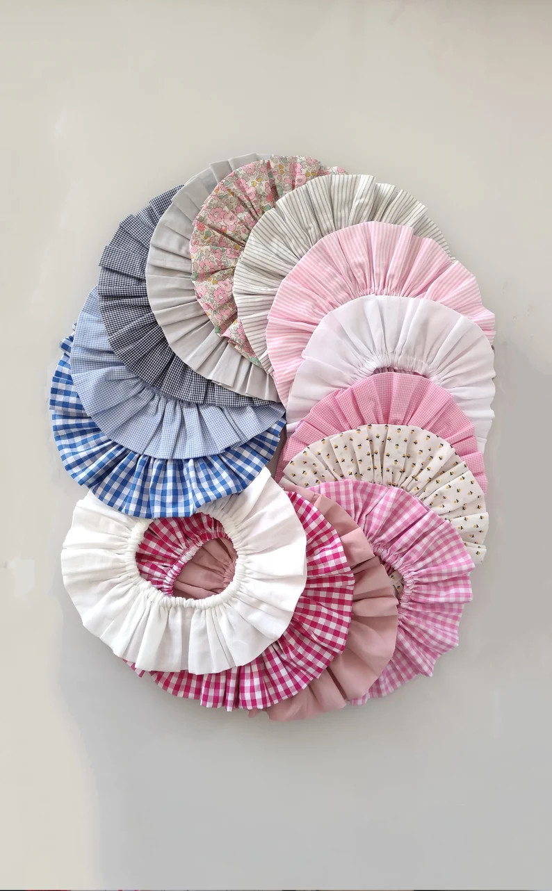 Cotton Pierrot Collar With Elastic or Bow - Etsy | Etsy (US)