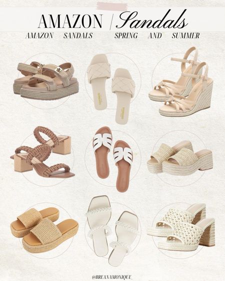 Amazon Sandals I’m loving 🤍 perfect sandals for spring and summer 

#LTKShoeCrush #LTKFindsUnder50 #LTKFindsUnder100