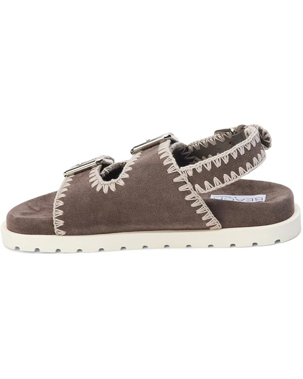 BEACH by Matisse Womens Koa Footbed Sling Back Athletic Sandals Casual Low Heel 1-2" - Grey | Amazon (US)