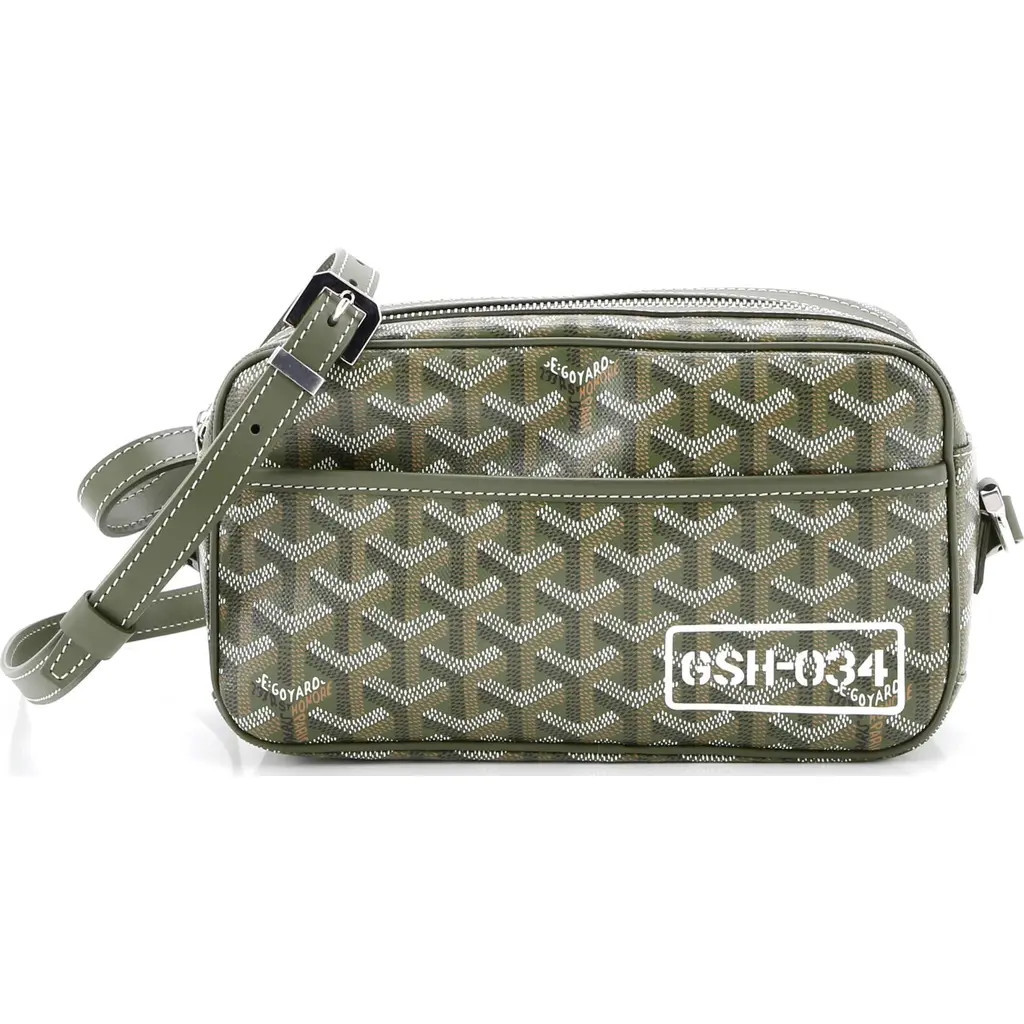 Pre-Owned Goyard Cap Vert Bag Printed Coated Canvas in Green at Nordstrom, Size X-Small | Nordstrom