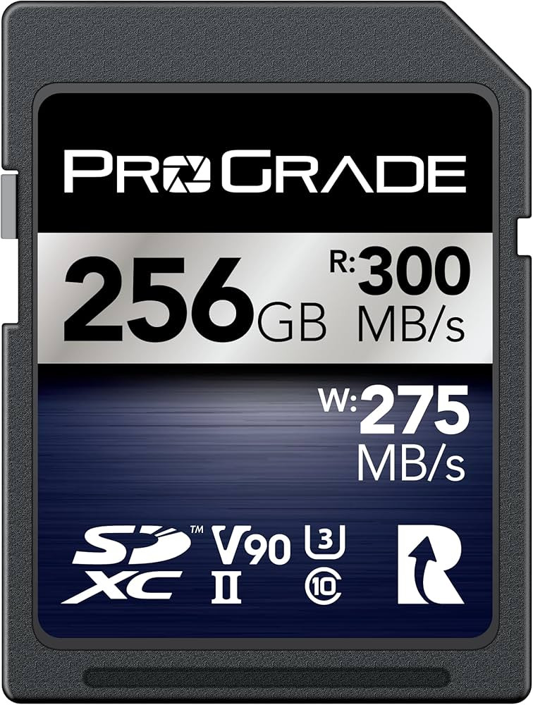 ProGrade Digital SDXC UHS-II V90 Iridium Memory Card (256GB) | Amazon (US)