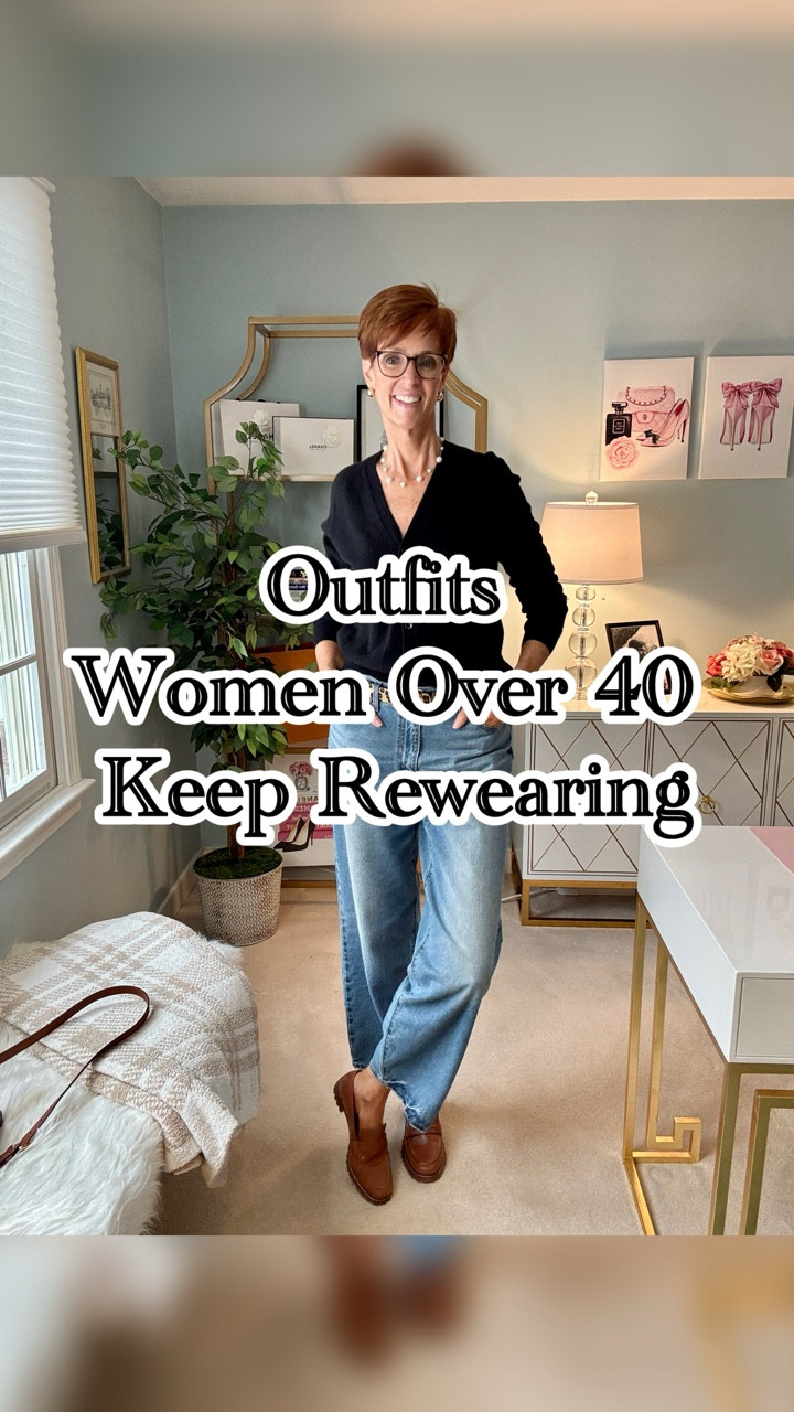 Some outfits just make their way into regular rotation without trying too hard.

Want the links? Like, Follow & Comment SHOP and I’ll send links right to your DM.

This is one of those for me. A black cashmere cardigan, relaxed denim, a leopard belt, and brown loafers—it’s simple, comfortable, and always feels pulled together. No overthinking, no second guessing.

These are the kinds of outfits women over 40 keep coming back to because they actually work in real life. Easy layers, great fit, and pieces that go with everything.

Save this for later when getting dressed feels harder than it should, and send it to a friend who loves simple, repeatable outfits.

If this found you at the right time, you’re exactly who I create for. Come along for timeless outfits, tall-friendly finds, and everyday style that actually works.

#ClassicEverydayStyle�#OutfitFormula�#WomenOver40Style�#tallwomenstyle

#LTKOver40 #LTKTall #LTKootd