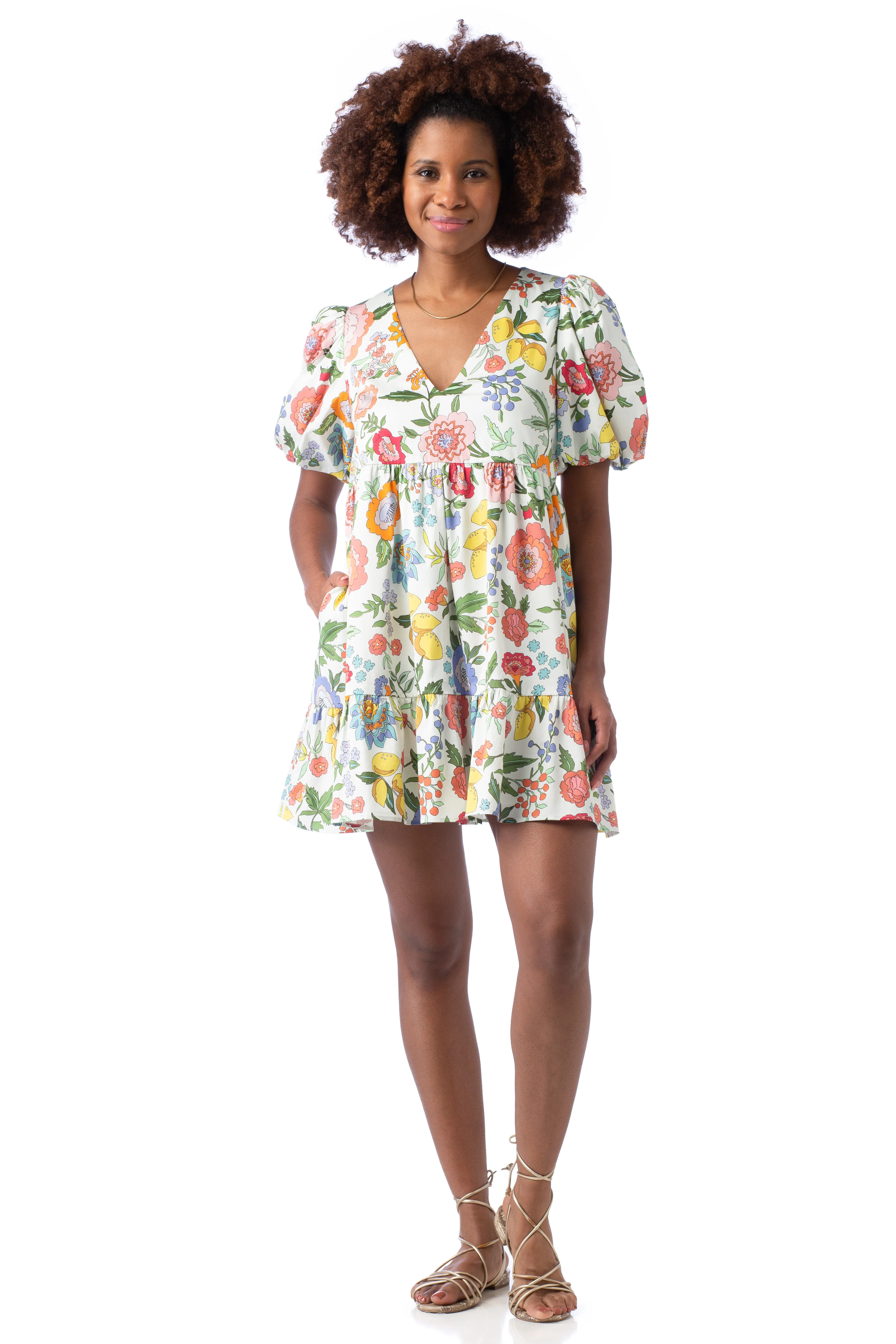 Izzy Dress in Lemon Verbena | CROSBY by Mollie Burch