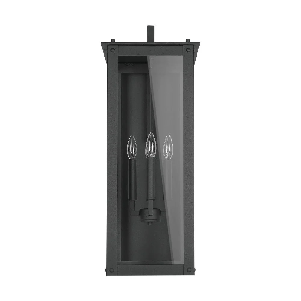 Capital Lighting 934641BK Hunt 4 Light Outdoor Wall Light, Black - Walmart.com | Walmart (US)