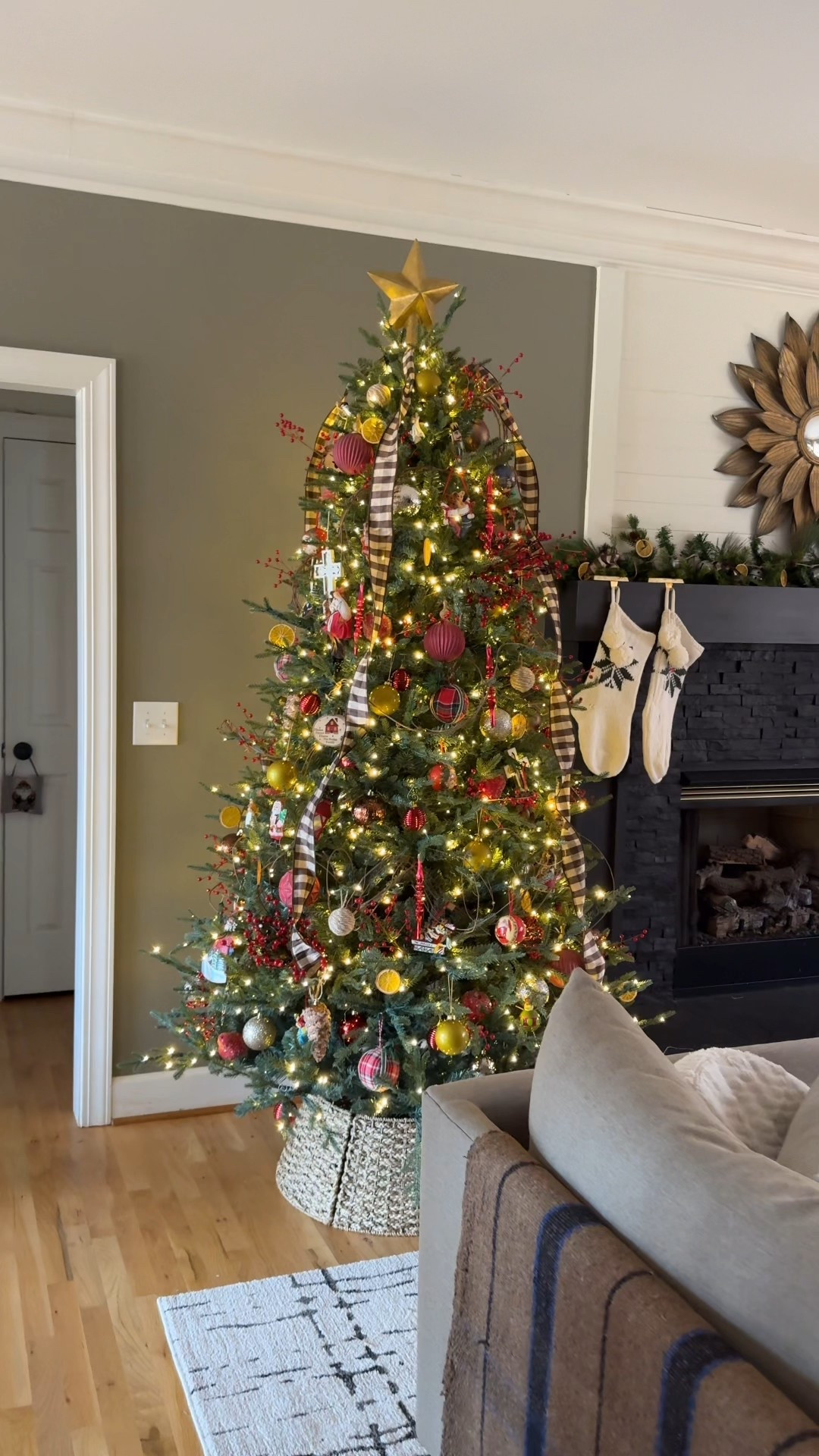 @loweshomeimprovement Black Friday sale includes Christmas trees. This one is the Montana Fir 7.5ft twinkle tree. #ad #lowespartner 

#LTKSeasonal #LTKHome #LTKHoliday