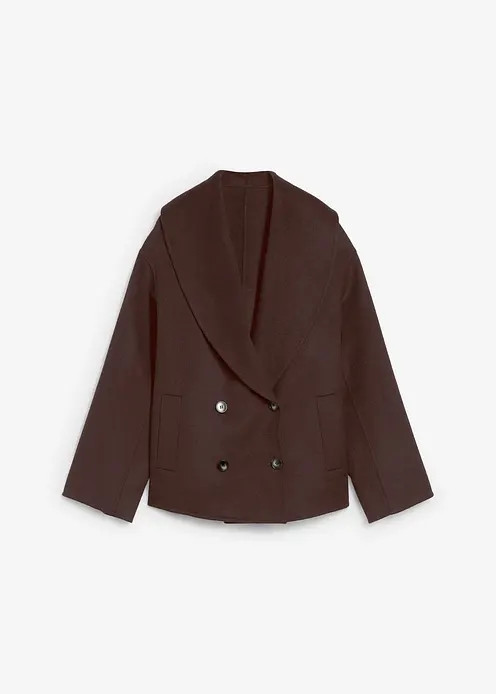 Oversize Jacke aus weichem Woll-Mix | Bonprix DE