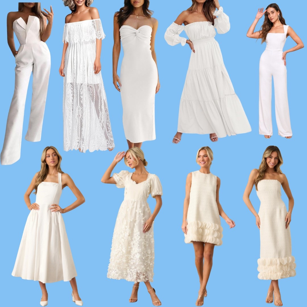 Bridal shower dress. Engagement dress. Elopement dress. Newlywed dress. 

#LTKWedding #LTKStyleTip #LTKFindsUnder100