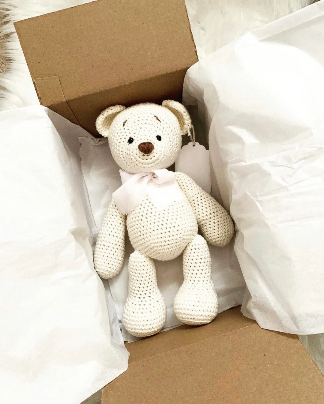 Crochet Teddy Bear Handmade | Etsy (US)
